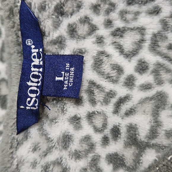Isotoner Animal Print Pajamas Size Large - Picture 2 of 4